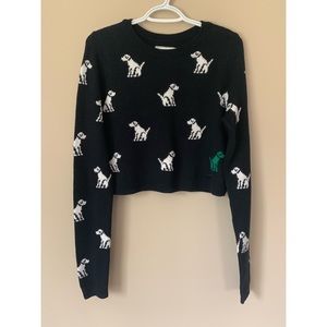 Cropped sweater